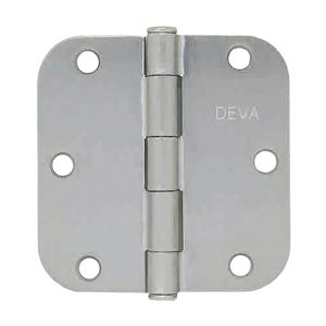 Bisagra Art. 87 Níquel Satín R5/8 Con Tornillo