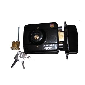 Cerradura Sobre Poner Cilindro Suelto 3 Llaves N° 400